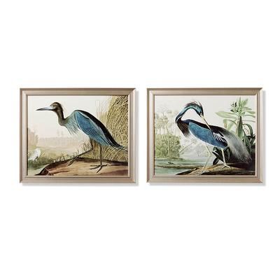 Teal Herons Giclee Prints - Print II - Frontgate