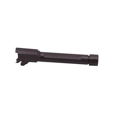 True Precision Pistol Barrel 9MM Fits P365 Fuse DLC Finish Black Threaded Barrel 1/2x28 Thread Pitch TP-P365FB-XTBC