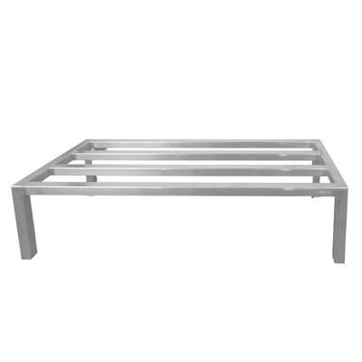 Winco ADRK-2048 48" Stationary Dunnage Rack w/ 1500 lb Capacity, Aluminum, Silver