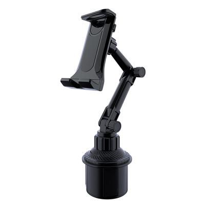 TEMU 360° Adjustable Car Cup Holder Mount For Tablets & Phones - Fit, Abs,