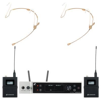 Sennheiser EW-DX 2x HSP 2 Lemo R1-9 Set
