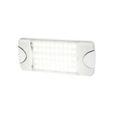 Hella Marine DuraLED 50 Low Profile Interior/Exterior LED Lamp w/ Spreader Beam White 980629001
