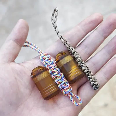 EDC Titanium Ultem Imported PEI Portable Sealed Waterproof Container Capsule Bottle Can Medicine Box Storage Tank EDC Tools