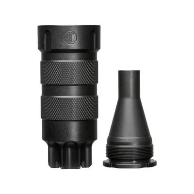 JMac Customs FRD-30S Flash Reduction Device w/ Cone Black 5.56 FRD30S13720FCX20556