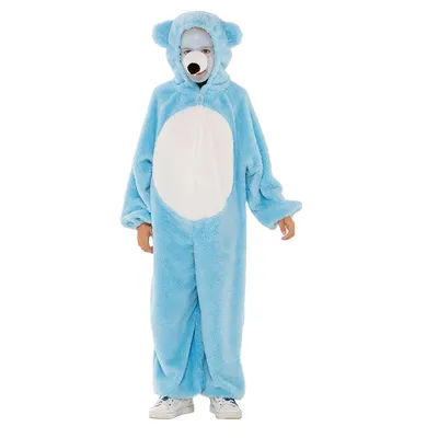 buttinette Combinaison d'ours pour enfants, bleu clair