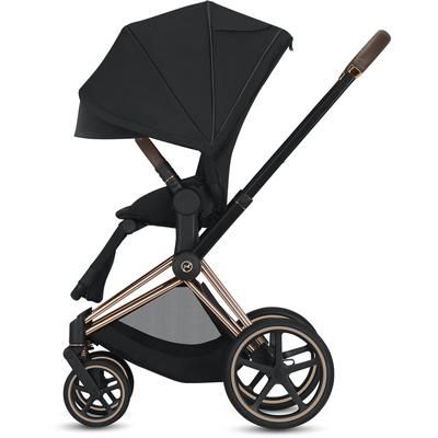 Cybex Priam 3 Complete Stroller - Matte Black/Manhattan Grey