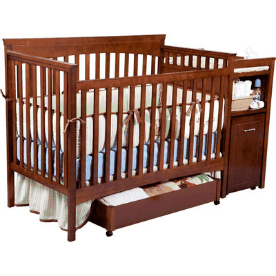 Delta Padrona Crib and Changer in Cider