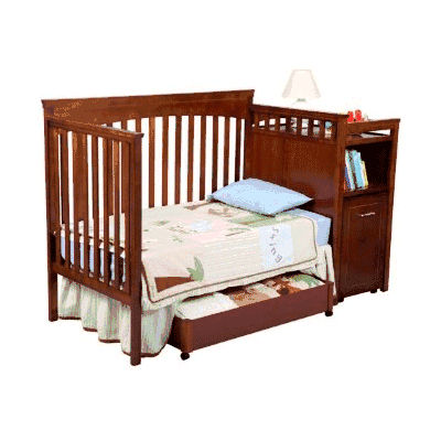 Delta Padrona Crib and Changer in Cider