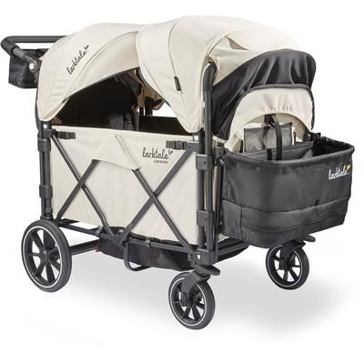 Larktale Caravan Quad (4 Seater) Stroller Wagon - Newport Taupe
