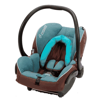 Maxi Cosi Mico Infant Car Seat in Choco 2010 Mint