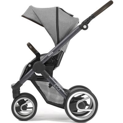 Mutsy Evo Stroller, Farmer Collection - Dark Grey/Mist