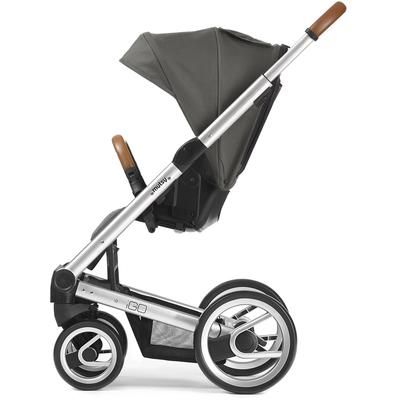 Mutsy Igo Stroller, Urban Collection - Silver/Dark Grey