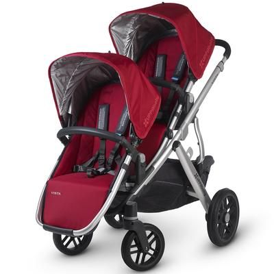 UPPAbaby VISTA 2015 RumbleSeat - Denny (Red/Silver)