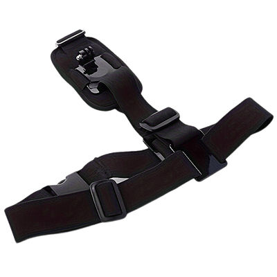TEMU Adjustable Polyester Action Camera Harness - Shoulder Support For Sports Cameras, Comfortable & , Ideal For Adventure Filming