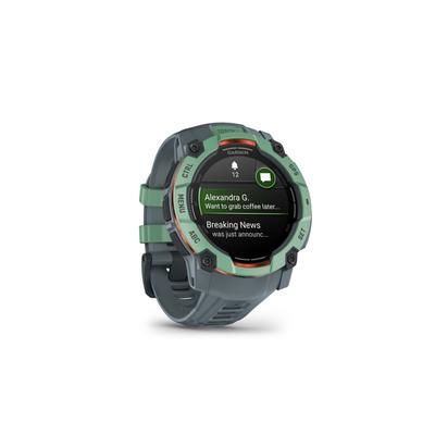 Garmin Instinct 3 Amoled GPS Watch 50mm dia Neotropic/Twilight 010-03020-01