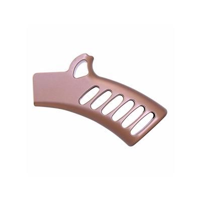 Guntec USA Ultralight Series Skeletonized Aluminum Featureless Grip Anodized Bronze ULS-FG-BRZ
