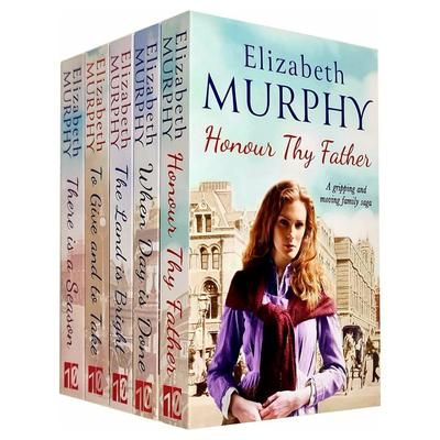 TEMU Elizabeth Murphy Liverpool Sagas 5 Books Collection Set - Honour Thy Father, When Day Is Done