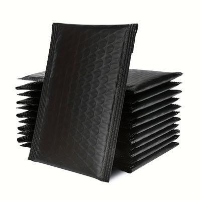 TEMU 50pcs Black Polyethylene Bubble Mailers, 6.69*4.3 Inches - Padded Shipping Envelopes For Small Business Packaging And Mailing Supplies, Small Bubble Mailers
