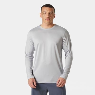 Helly Hansen Men's Tech Crew Long Sleeve 2.0 Grey L