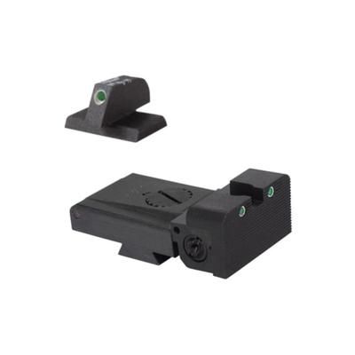 USED Kensight TRT 1911 Sight Set Trijicon Tritium Insert Night Sight w/ Rounded Blade & 0.200in Front Sight Black 960-253 EDEMO1 Condition Fair