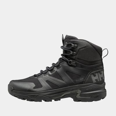 Helly Hansen Men's Ascender Mid Helly Tech® Waterproof Hiking Boots Black 7.5