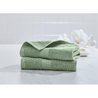 BH Studio 2-Pc. Hand Towel Set by BrylaneHome in Green