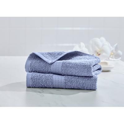 BH Studio 2-Pc. Hand Towel Set by BrylaneHome in Wedgewood Blue
