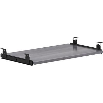 Lorell 69567 Keyboard Tray, 26"x15-3/8"x3/4", Weathered Charcoal