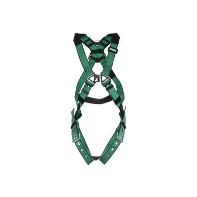 MSA V-FORMTM Full-Body Harness, Back/Hips D-Rings, Standard, RaceFORMTM Chest/Tongue Leg Buckles (454-10197215)