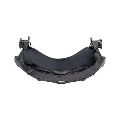 MSA V-Gard Faceshield Frame, Black, For MSA Slotted Caps (454-10154622)