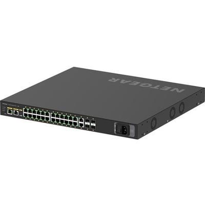 Netgear M4250-26G4Xf-Poe Av Line Managed Switch - 24 Ports - Manageable - 3 Layer Supported - Modular - 46.80 W Power Consumption - 480 W Poe Budget - Optical Fiber, Twisted Pair - Poe Ports