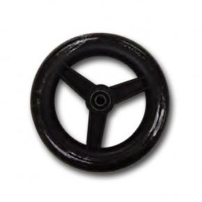Medline Walker Caster Assembly, Rear, Black