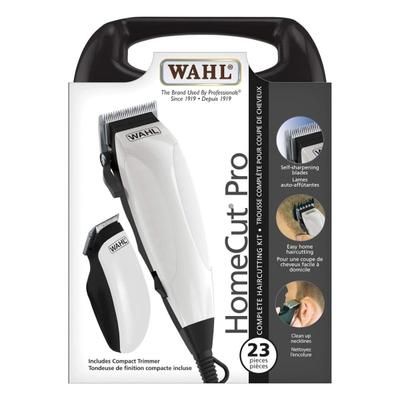 Wahl Homecut Pro Complete 23-Piece Haircutting Kit With Detailer And Carry Case