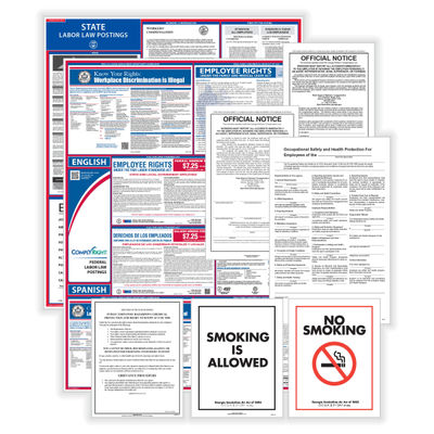 Complyright Public Sector Federal (Bilingual) And State (English) Labor Law 1-Year Poster Service, Kentucky