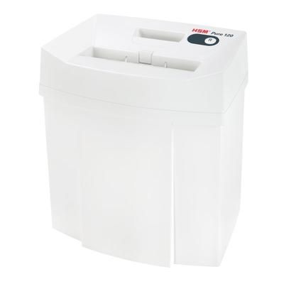 Hsm Pure 120C Cross-Cut Shredder - Cross Cut - 6-7 Per Pass - 5.3 Gal Waste Capacity