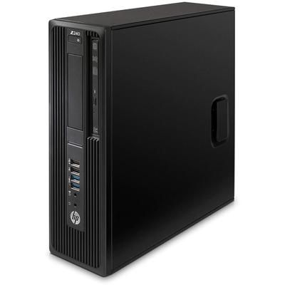 HEWLETT PACKARD CO HP Workstation Z240 Refurbished Desktop PC, Intel Core i5, 8GB Memory, 256GB Solid State Drive, Windows 10, RF610614