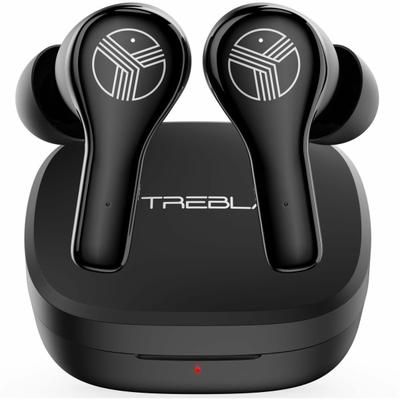 Treblab Wx8 True Wireless Ipx8 Waterproof Earbuds - Stereo - True Wireless - Bluetooth - 32.8 Ft - 20 Hz - 20 Khz - Earbud - Binaural - In-Ear - Black