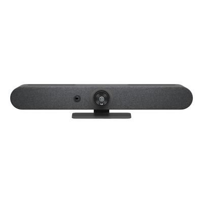 Logitech Rally Bar Mini All-In-One Video Bar For Small Rooms - Video Conferencing Device - Zoom Certified, Certified For Microsoft Teams - Graphite