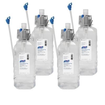 Purell Professional Foam Hand Soap, Unscented, 50.7 Oz, Carton Of 4 Refills