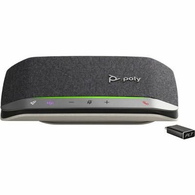 Poly Sync 20 Microsoft Teams Certified Usb-C Speakerphone - Usb - Microphone - Silver