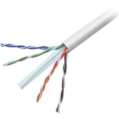 Belkin Category 6 Solid Bulk Cable - 500 Ft Category 6 Network Cable For Network Device, Atm - First End: Bare Wire - Second End: Bare Wire - 1.2 Gbit/s