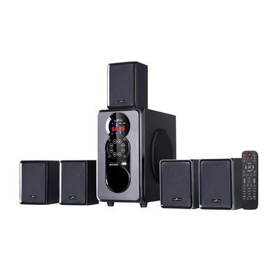 Befree Sound Bfs-455 5.1-Channel Bluetooth Surround Sound Speaker System, 15-1/2"h X 22"w X 11"d, Black, 99595505M