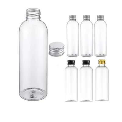 30Pcs 5ml-500ml Drink Bottle Plastic Sensory Empty Transparent Milk Clear Water Leakproof Bottles Convenient Juice Accessories