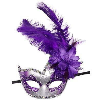 Halloween Maschera Oggetti di scena di Halloween Maschera di Carnevale Mezzo Volto Adulti Per donna Carnevale martedì grasso Performance Feste Mascherata Costumi di Halloween facili Vestirsi