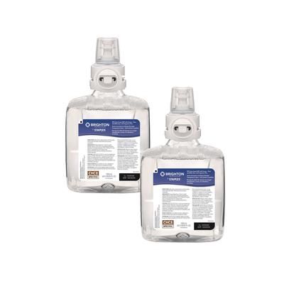 Brighton Professional BP8 Hand Soap Refills, Dye Free/Fragrance Free, 1,200 mL, 2/Carton (GOJ2797986)