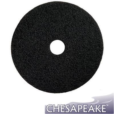 Chesapeake BLK13 13" Black Strip Pad - Case of 5