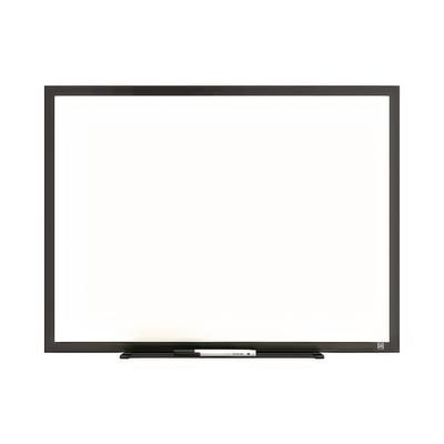 TRU RED Melamine Dry Erase Board, 24" x 18", White Surface, Black Aluminum Frame (TUDTR59362)