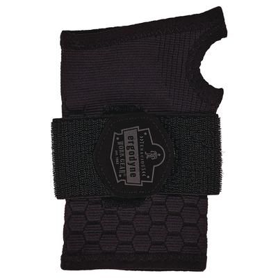 ergodyne ProFlex 680 Wrist Support Sleeve - Single Strap, Medium, Fits Left Hand/Right Hand, Black (EGO16627)