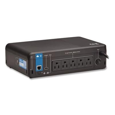 Tripp Lite by Eaton Standby Cloud-Connected UPS with Remote Monitoring, 5 Outlets, 850 VA, 190 J (TRPBC850RNC)
