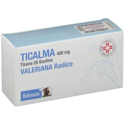TICALMA 400 mg Tisana 20 Bustine- Risparmia il 15% con codice: kelemat